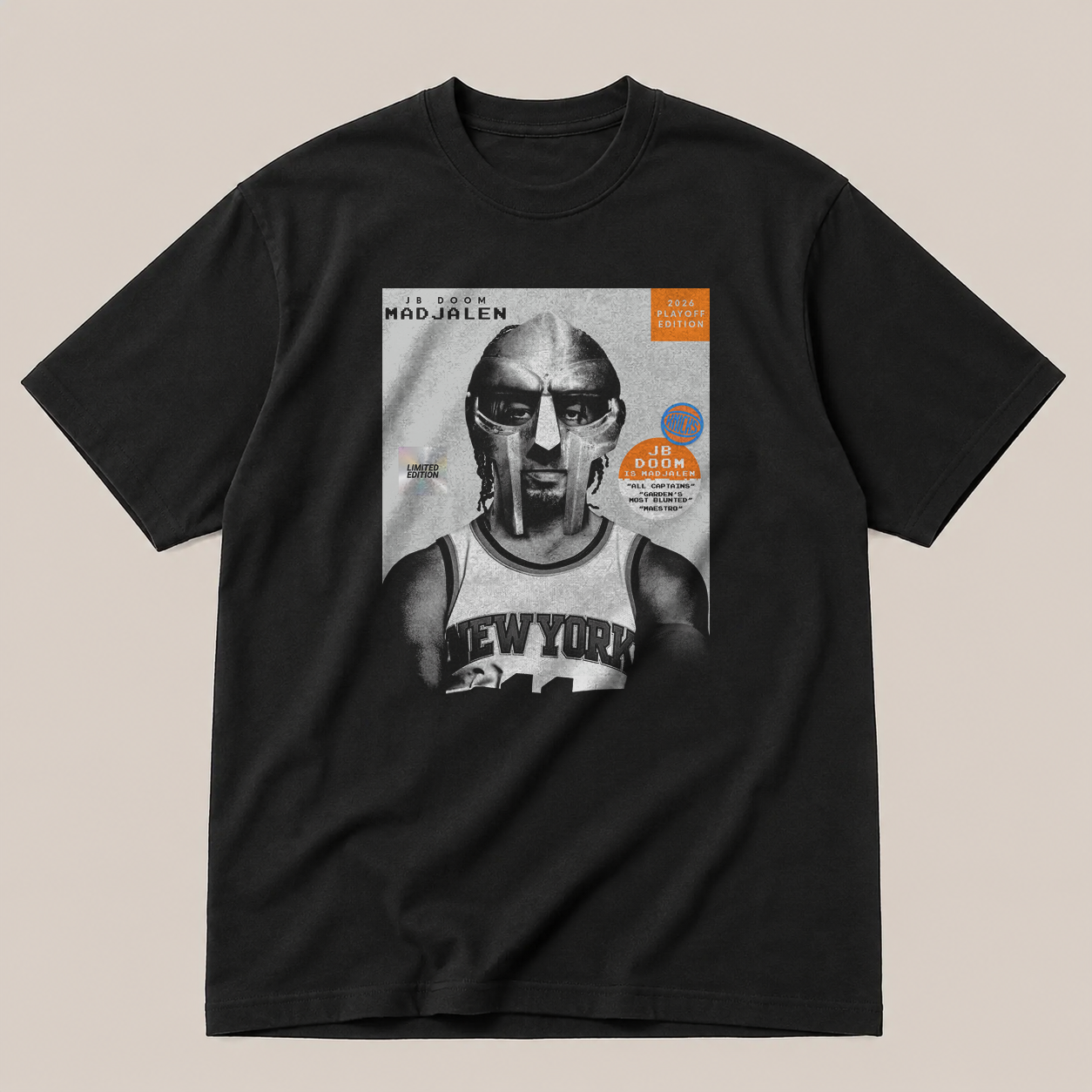 Mad Jalen JB DOOM Black Tee