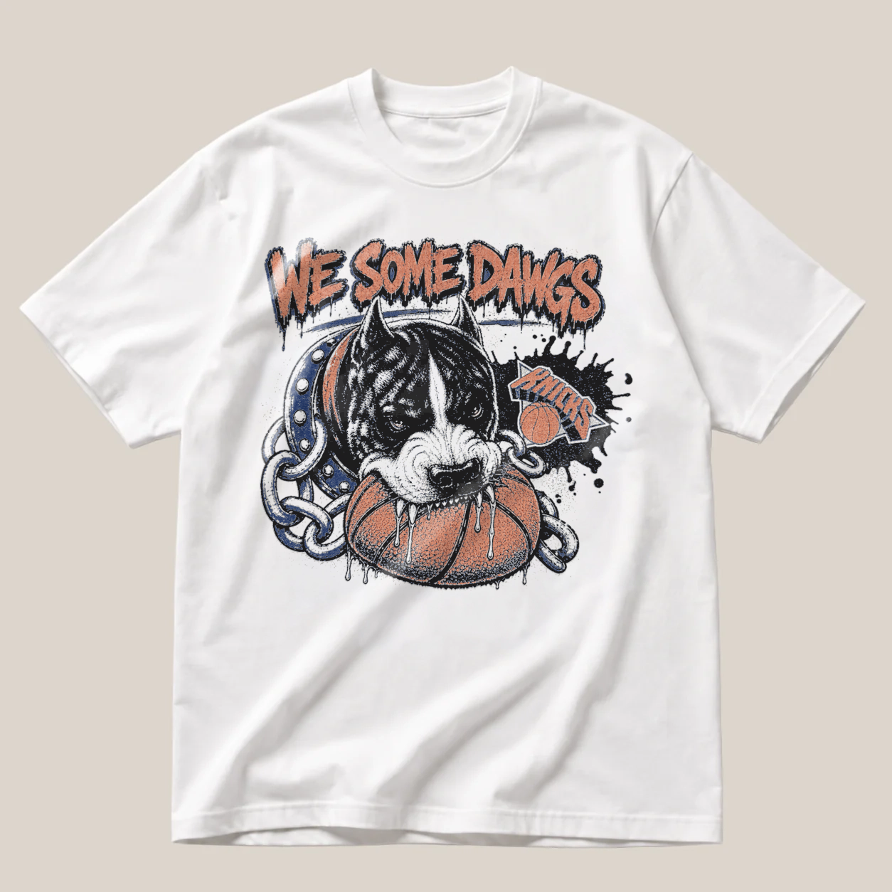 We Some Dawgs White Tee