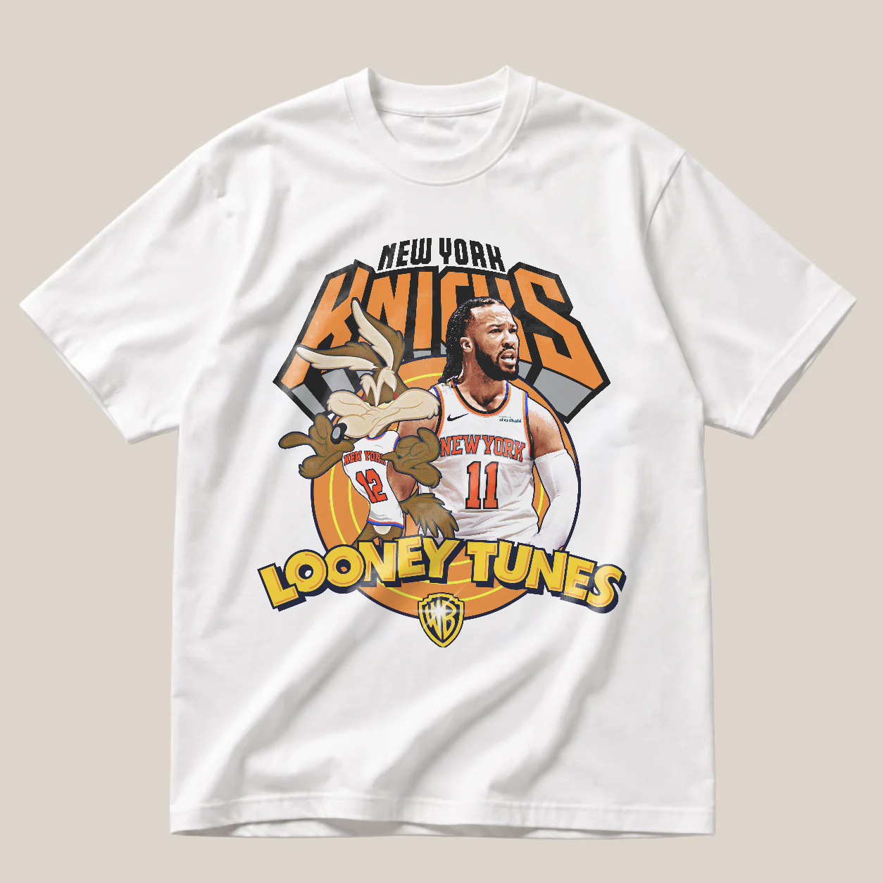 Knicks x Looney Tunes White Tee
