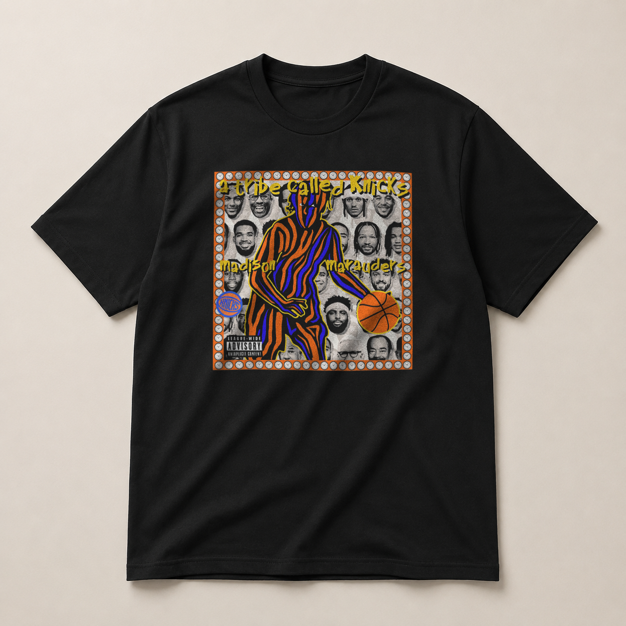 A Tribe Called Knicks Black Tee