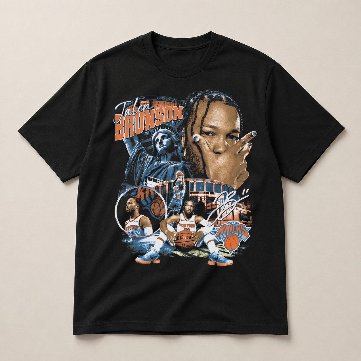 Captain Clutch Black Tee